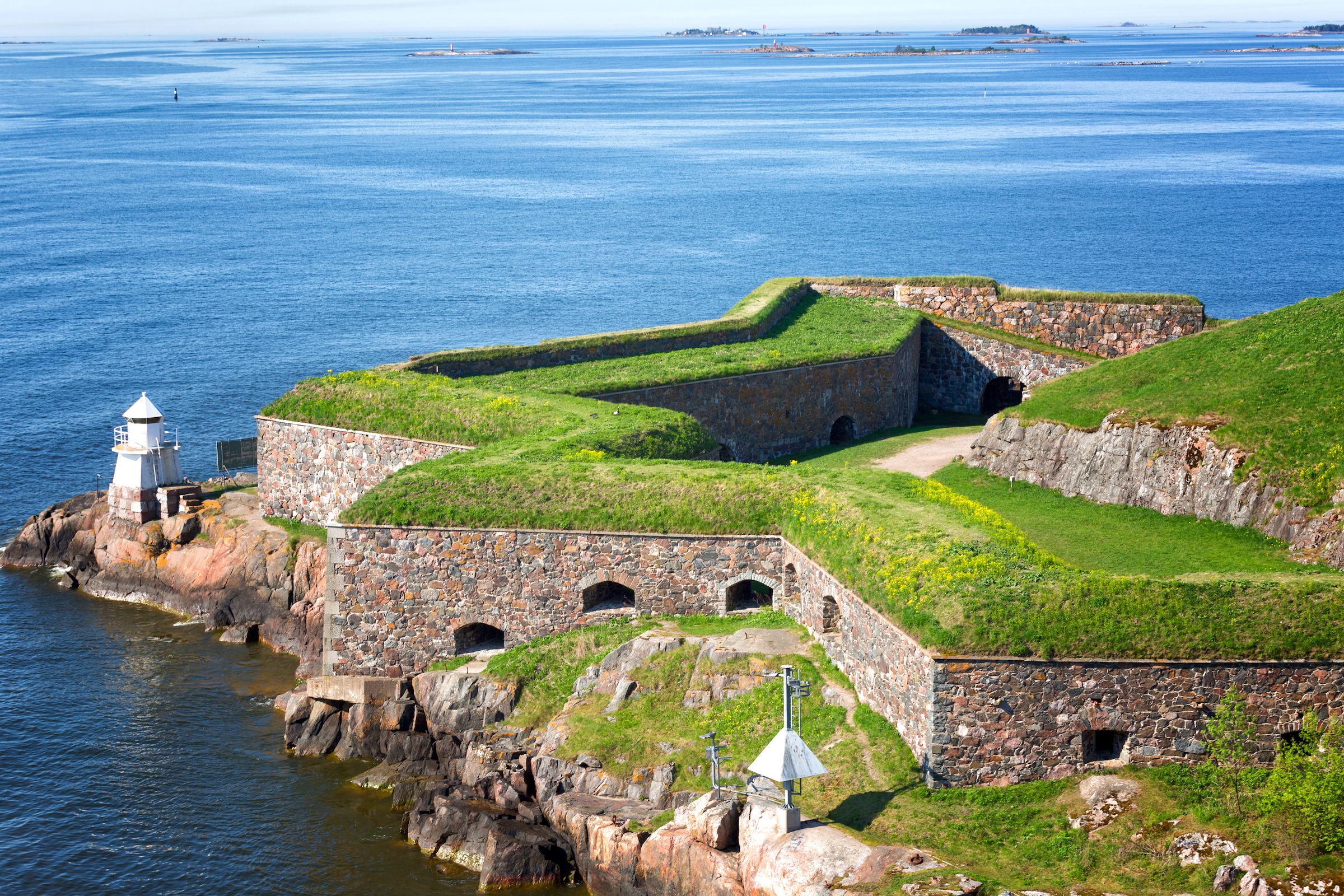 Die Seefestung Suomenlinna vor Helsinki